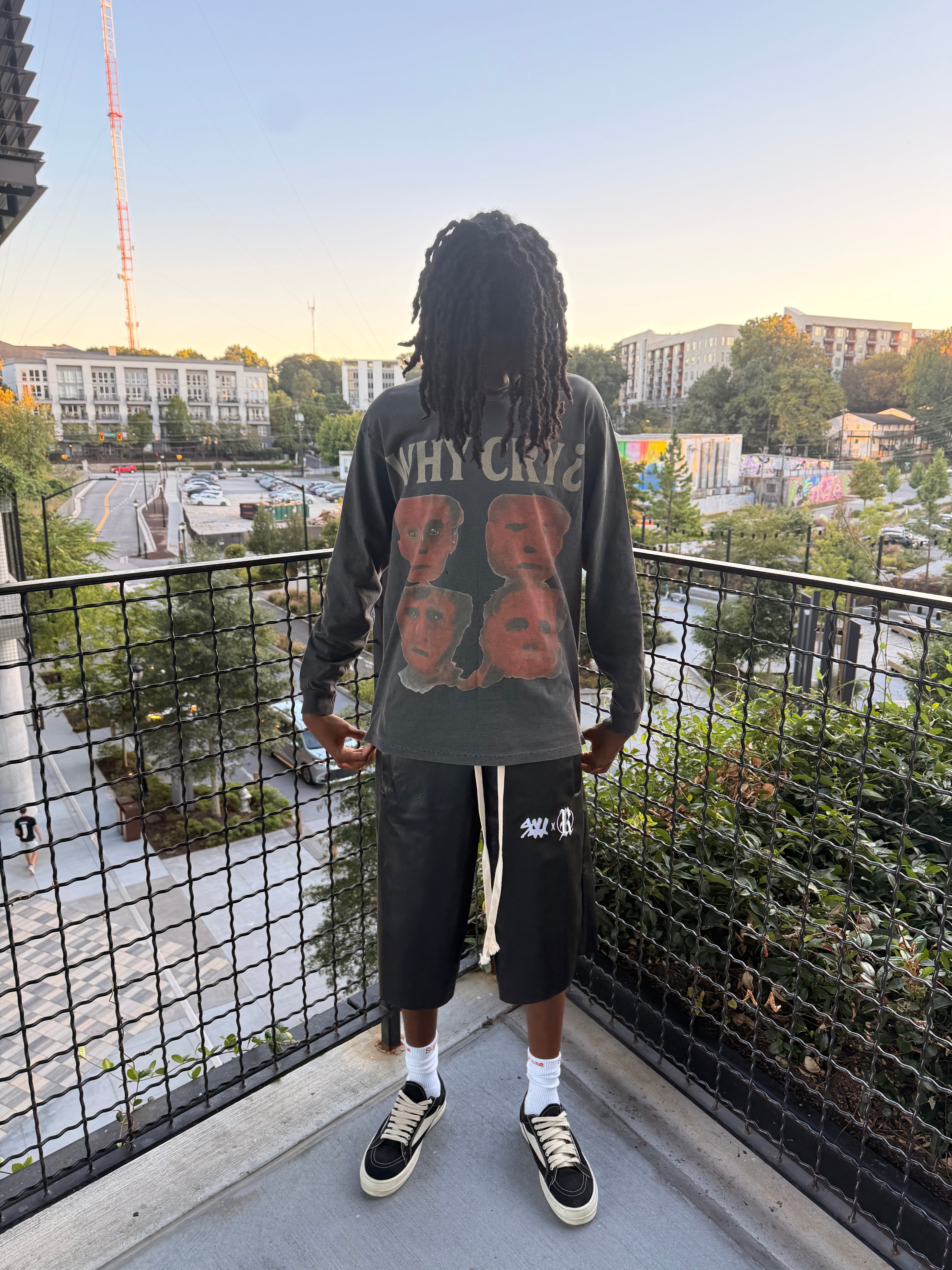 Why Cry Faces Long Sleeve